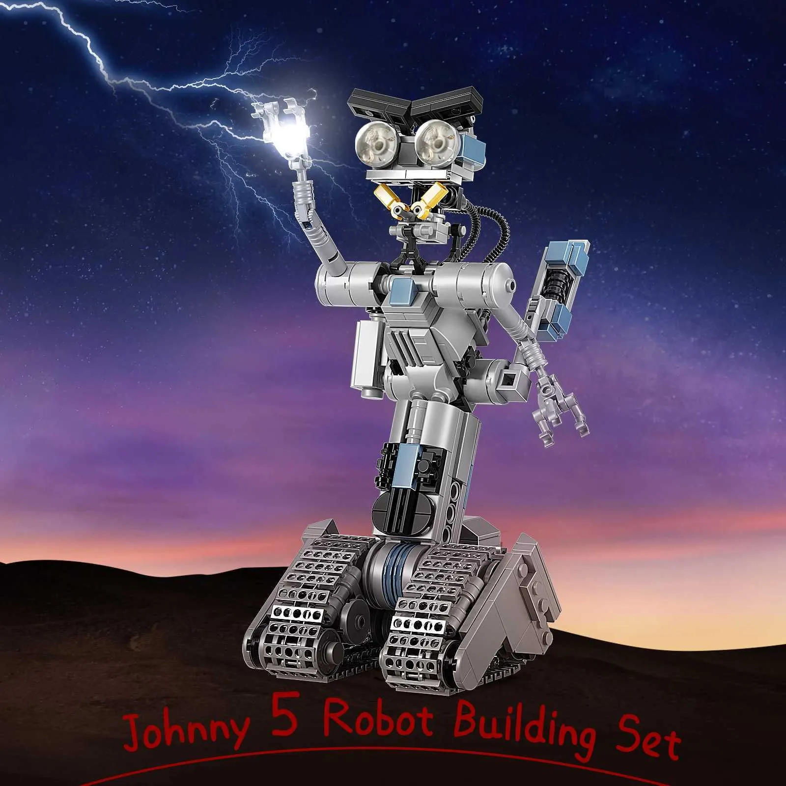 Johnny's - nonoページ Johnny No. 5 Robot Building Blocks: DIY Creative Figures Toy