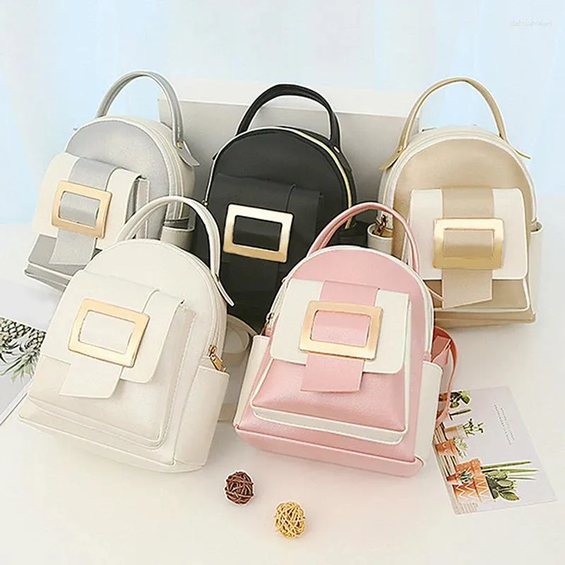 Women Leather Backpack Mini Soft Touch Multi-Function Small s-l400.jpg main image 3