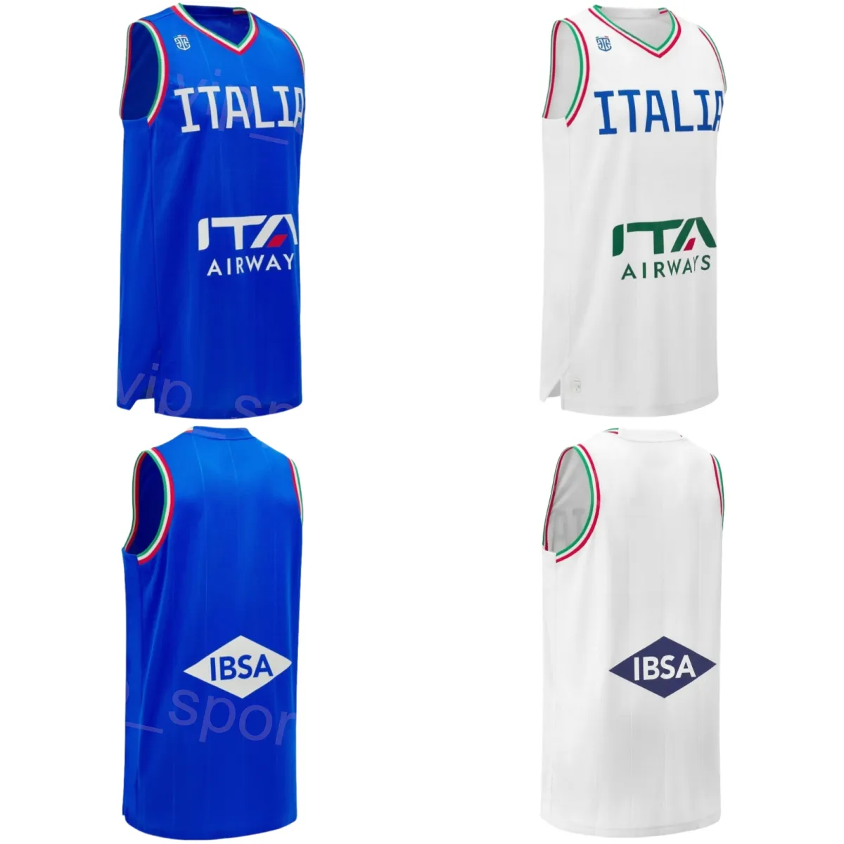 2023 Italy Basketball National Team Jersey Featuring Nico