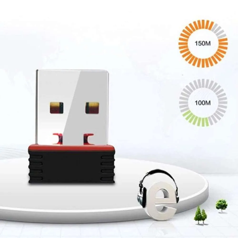 Mini USB WiFi Adapter - 150Mbps Wireless Network Card, RTL8188 Chip ...