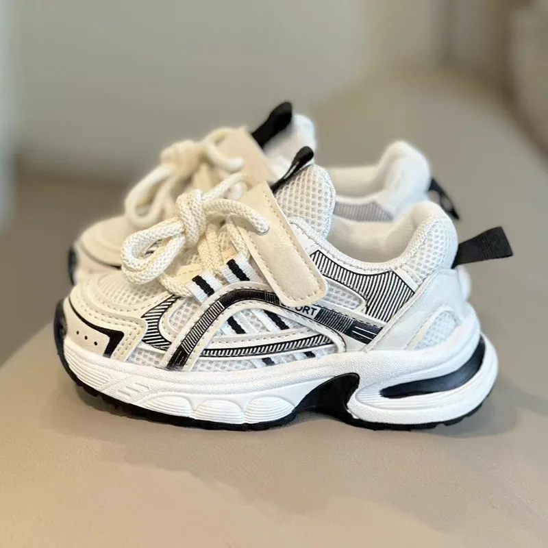 Baby Toddler Sneakers, Breathable Mesh Kids Running Shoes, Anti