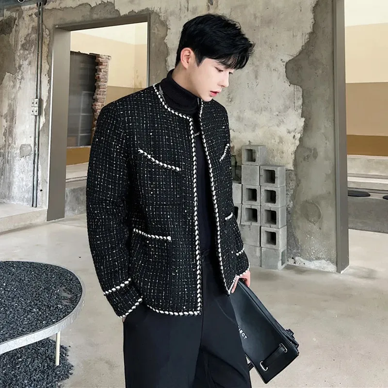 asclo tweed jacket ツイードジャケット　ブラック　韓国 asclo tweed jacket ツイードジャケット ブラック 韓国