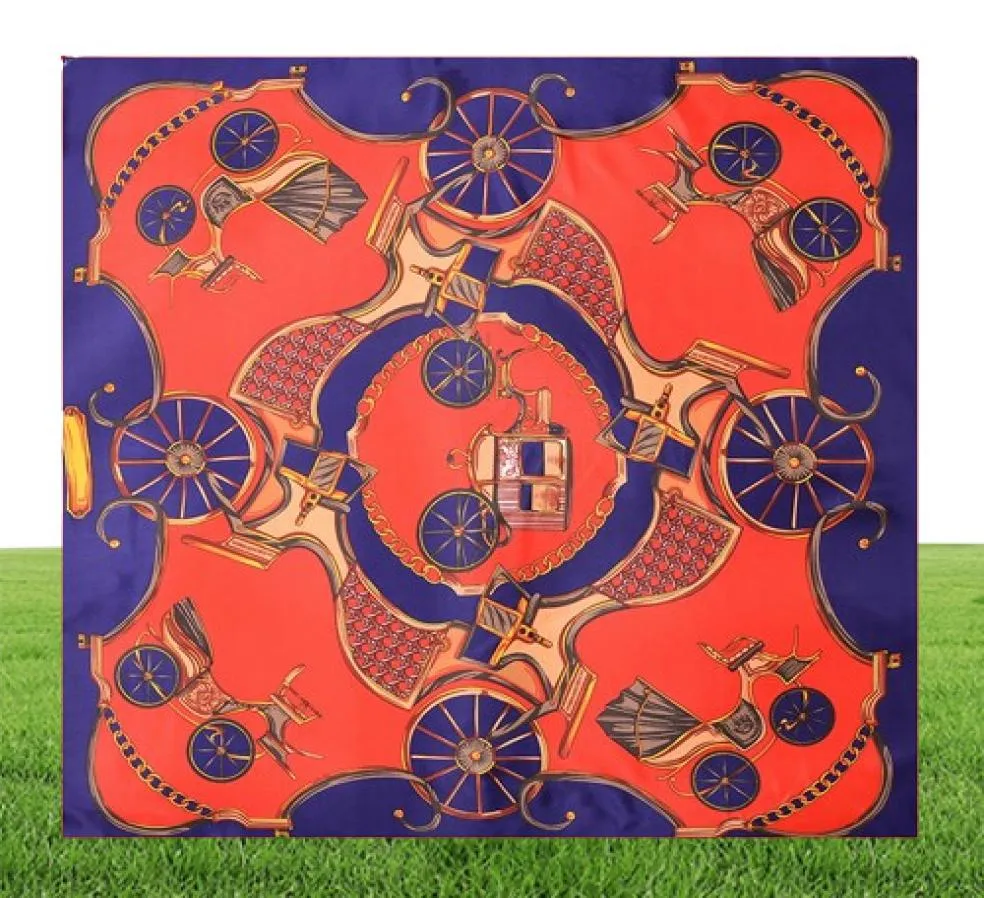 Luxury 90cm Silk Scarf - Elegant Head Scarf, Neck Scarf & Hair Wrap for ...