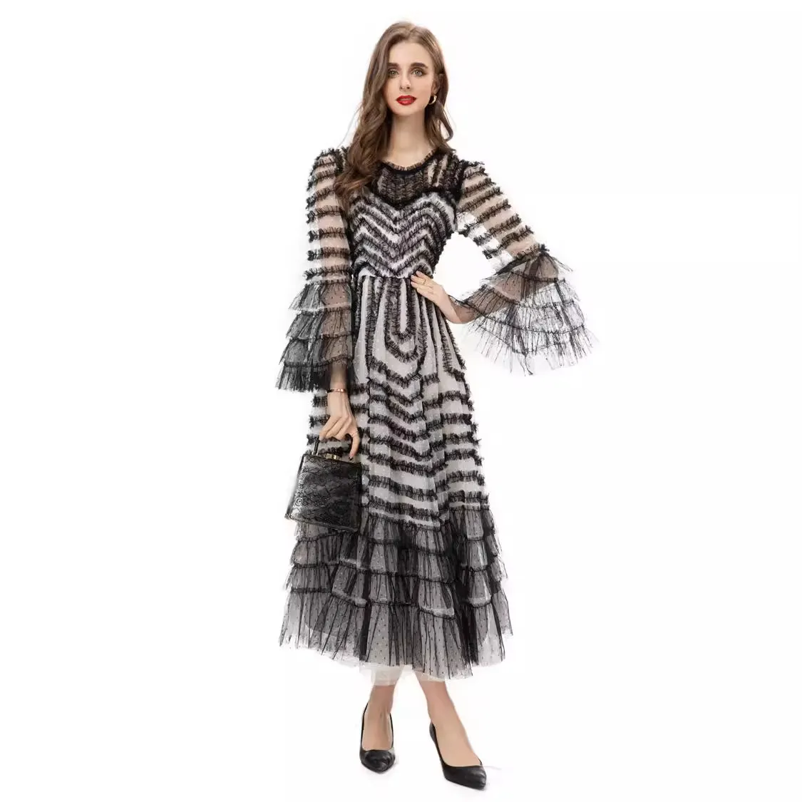 Casual Solid Color Elegant Maxi Dress | 2024 European Fashion From  Oc2024_cobbler, $233.92 In Bulk | DHgate.Com