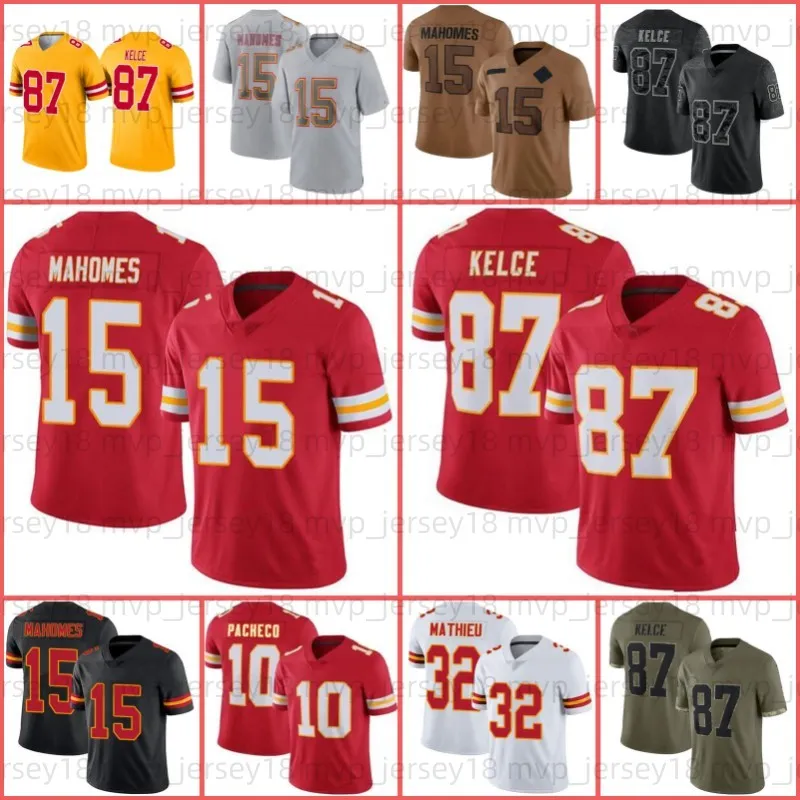 Kansas City Chiefs American Football Shirts Featuring Patrick Mahomes ...
