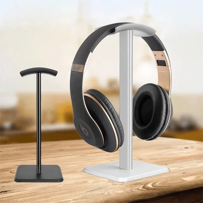 US Headphone Stand Hanger Aluminum Alloy Desk Headphone