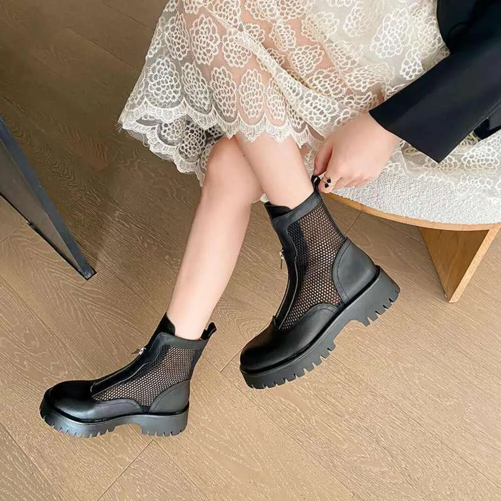 Leather Boots Size 13 Women's Ankle Boots OKBOP Womens High