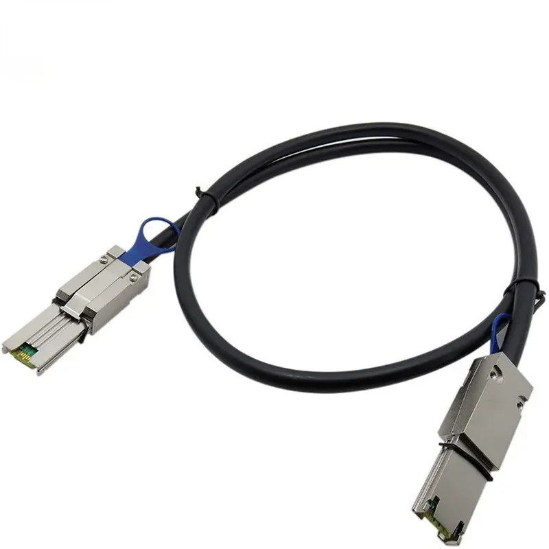 2024 NEW External MINI SAS 26P SFF-8088 TO SFF-8088 Data Cable Mini SAS SFF-8088 Male To 8088 Male Cable 26P TO 26P Hard Disk Cable