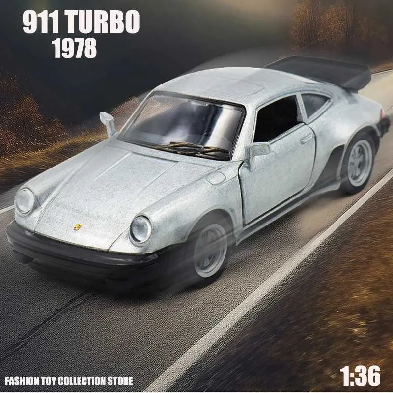 Diecast Model Cars 1 36 911 Turbo 1978 Diecast Car Model Metal Sult Simulation Car Toy Sports Car Ornament Carf475 2 620 DHgate