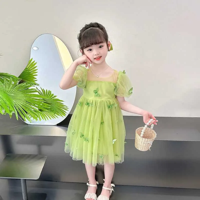 Girls' Summer Dresses: Cute Butterfly Princess Dress for Baby Girls, Kids  Mesh Voile Holiday Dress, Infant Clothing (2-8 Years) Hot Sale!