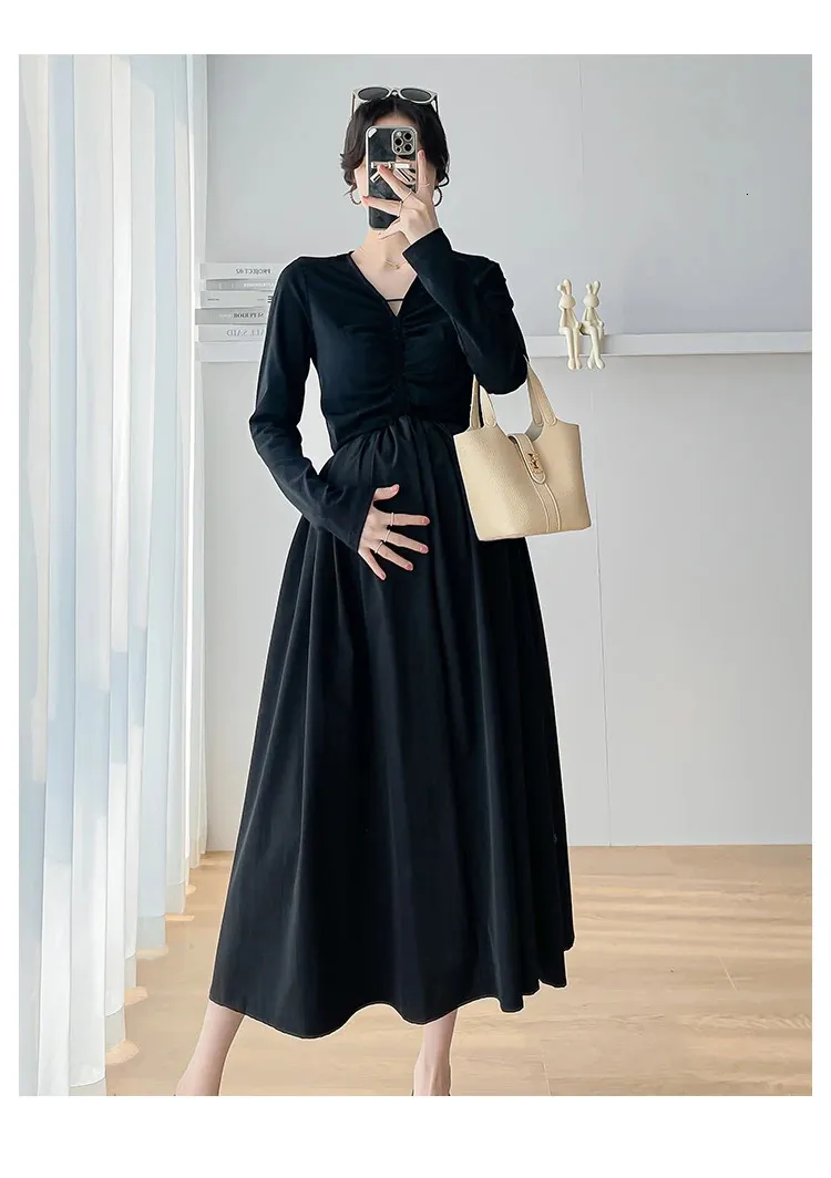 pink long sleeve turtleneck dress Turtleneck Button Knit Dress – Lonivas