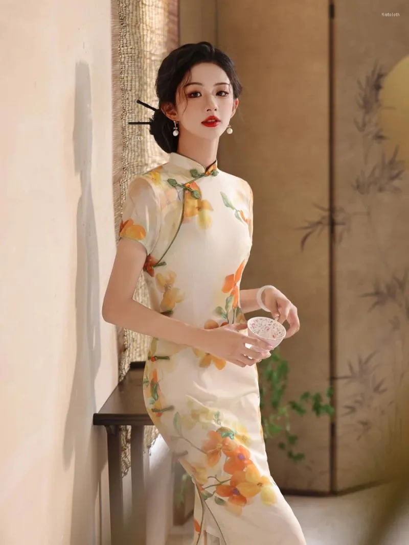 Qipao Dress Floral Design Dresses Online Shopping Plus Size Floral