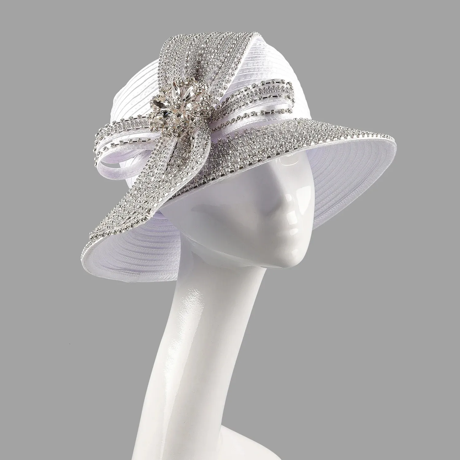 A Beautiful Top Hat Or A Formal Church Hat. Wedding Hat, Women main image 3