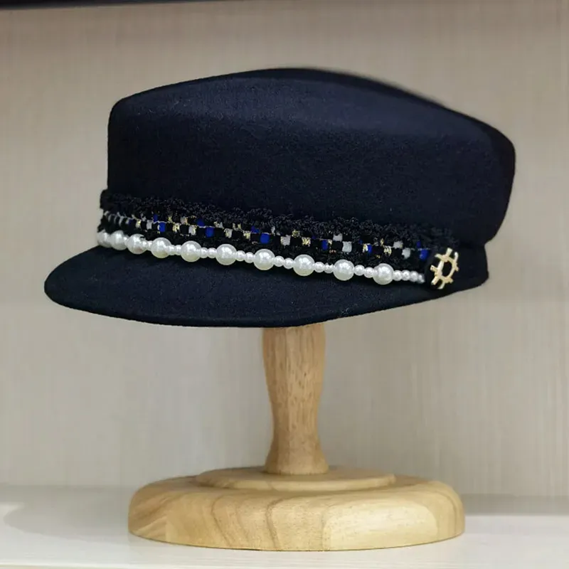Men Women Newsboy Cap Bker PU Leather Beret Cabbe Panter Hat Flat