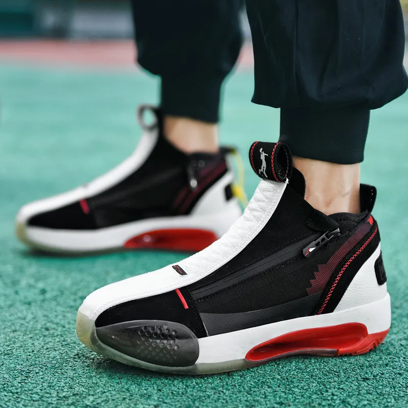 Jordan basketball shoes with zipper deals