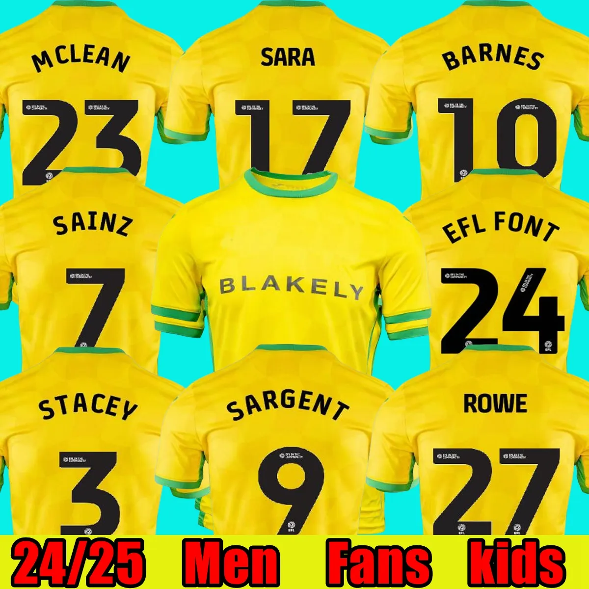 Norwich City /25 Soccer Jerseys: Home, Away & Third Kits. Pukki