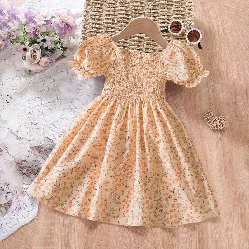 Summer Collection Kids Frock Design Baby Girls Casual Frock And