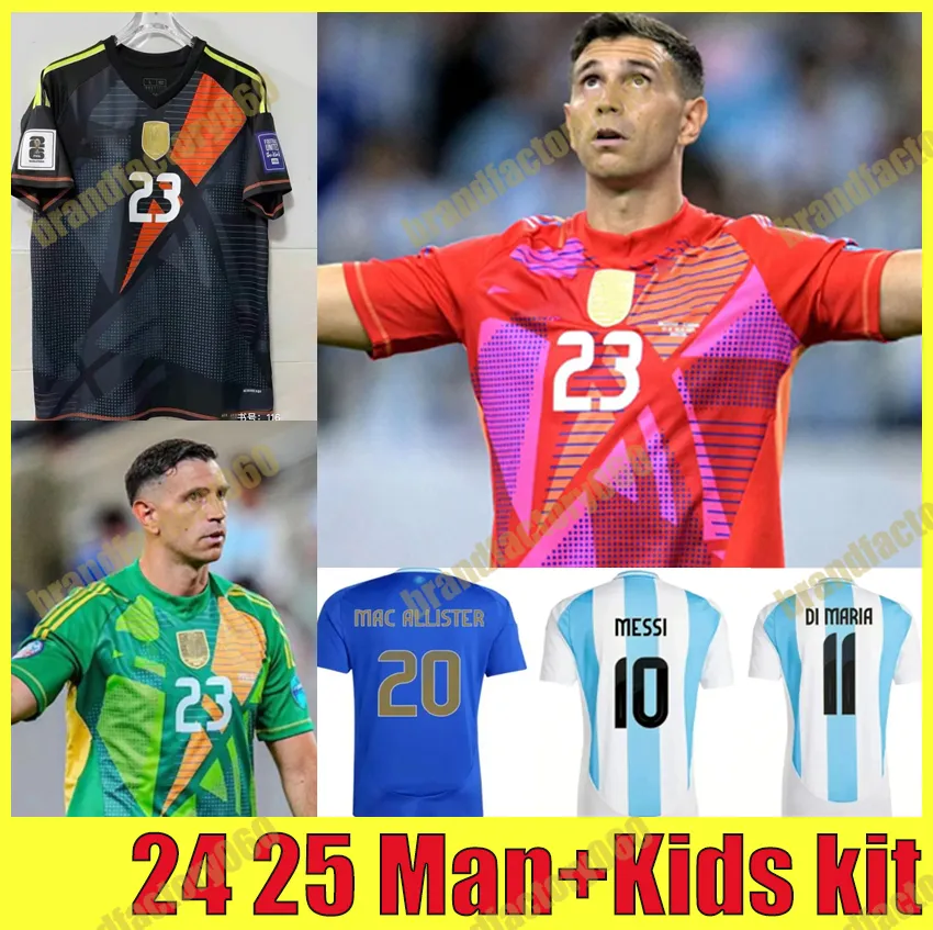 2024 Argentina Soccer Jersey MESSIs DI MARIA Copa America National Team  Player Kit