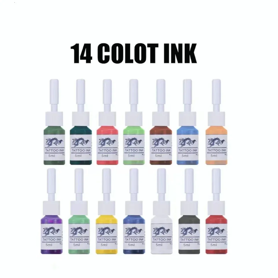 Tattoo Ink Sets Professional Body Art Pigment, 5ml... From Longda009 ...
