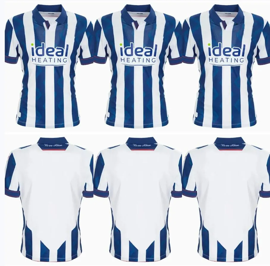 2024 2025 West Bromwich Albion Mens Kids Soccer Jersey Kits Home