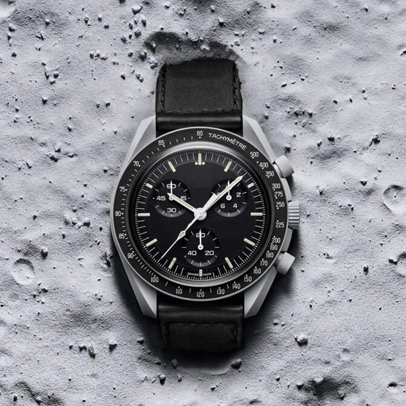 Luxury Limited Edition Moon Phase Watch Mens With Blue Moon