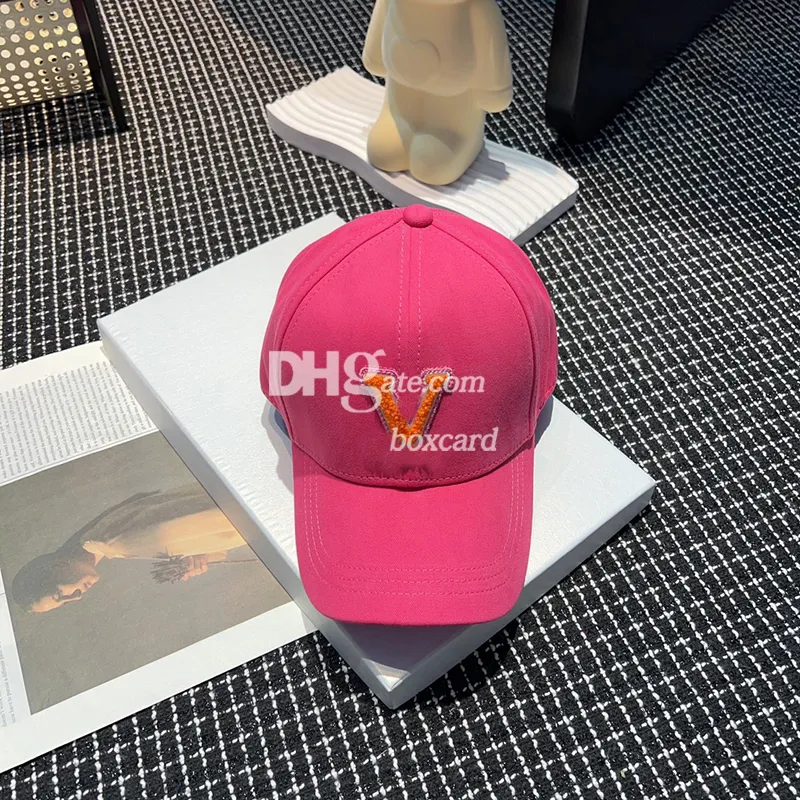 DHgate.com:Designer Cotton V-Embroidered Baseball Cap