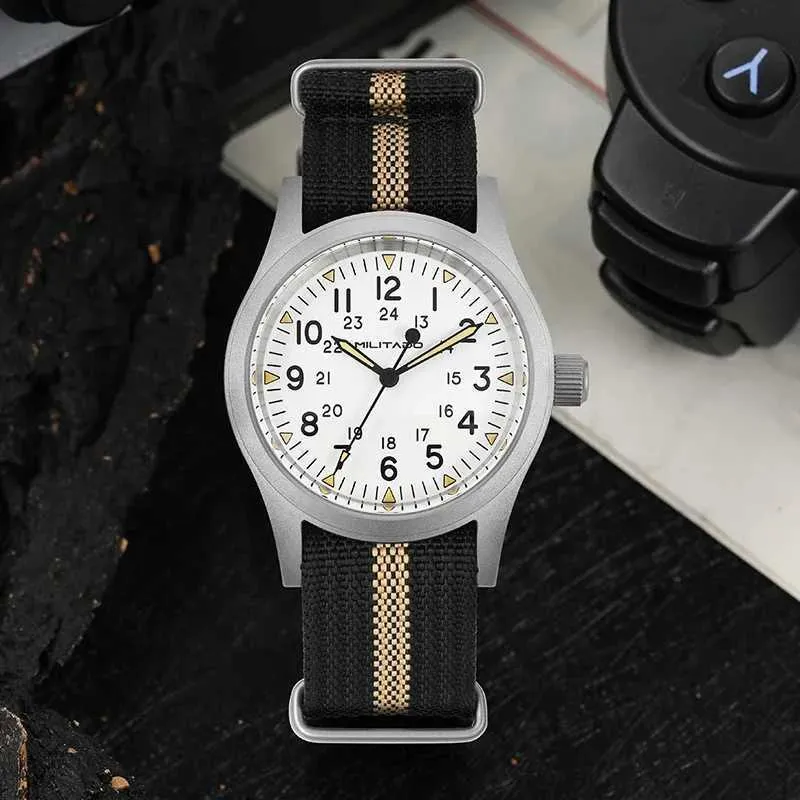 DHgate.com:Militado ML05 Military Field Watch - 38mm Mens
