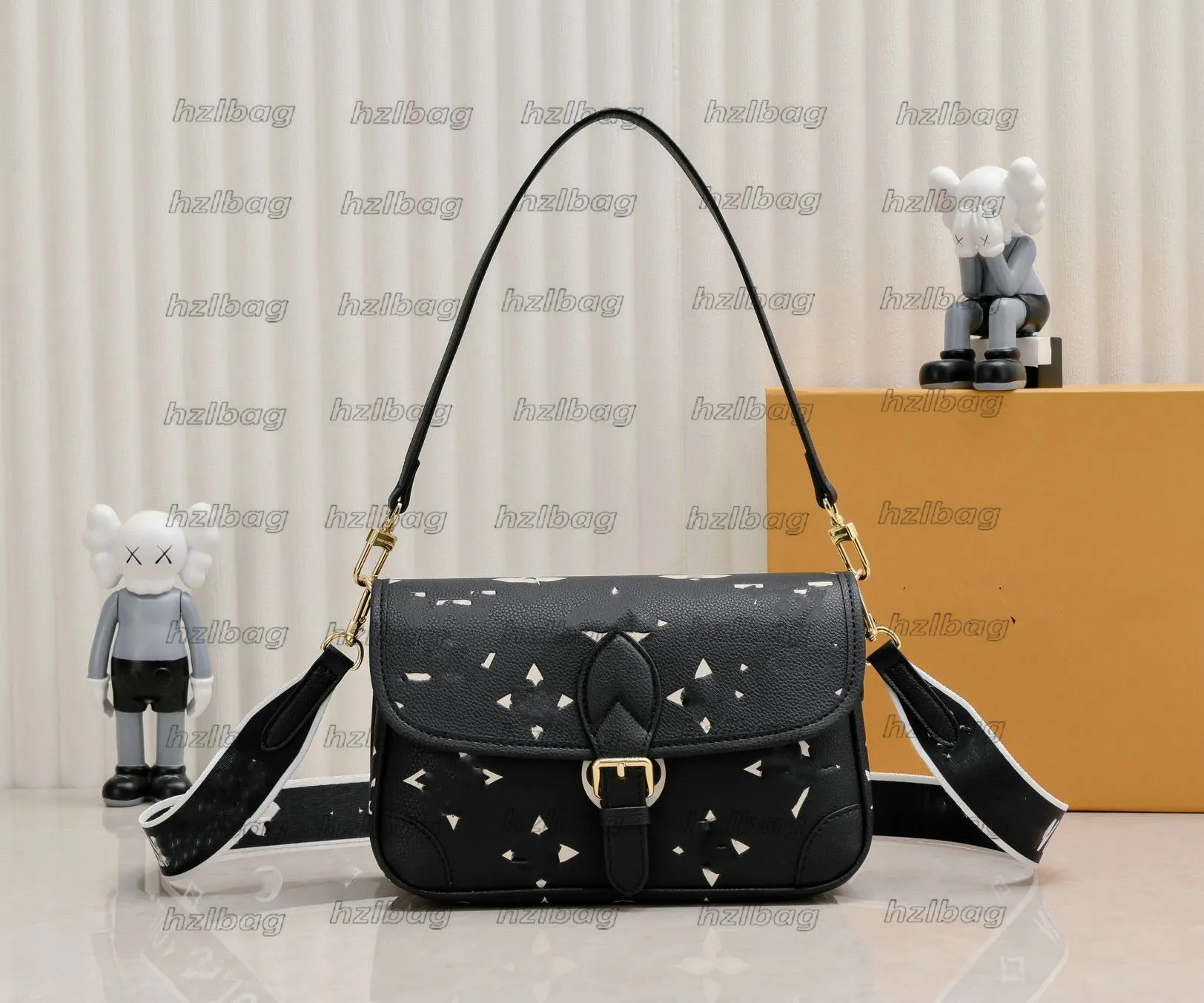 Womens 2024 Jacquard Shoulder Bag, Designer Crossbody