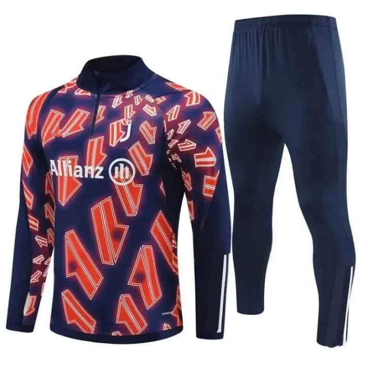 24 25 Juve Tracksuit Long Sleeved Men Kids Football Sportswear 2024 JUVE Training Suit Soccer Tracksuits Survetement Foot Chandal Futbol Jacket From 19 26 DHgate