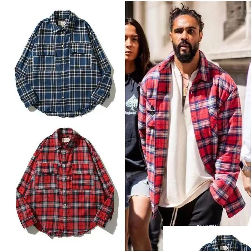Plaid Flannel Vintage Jackets Men Soft, Comfortable, Slim Fit Cardigan ...