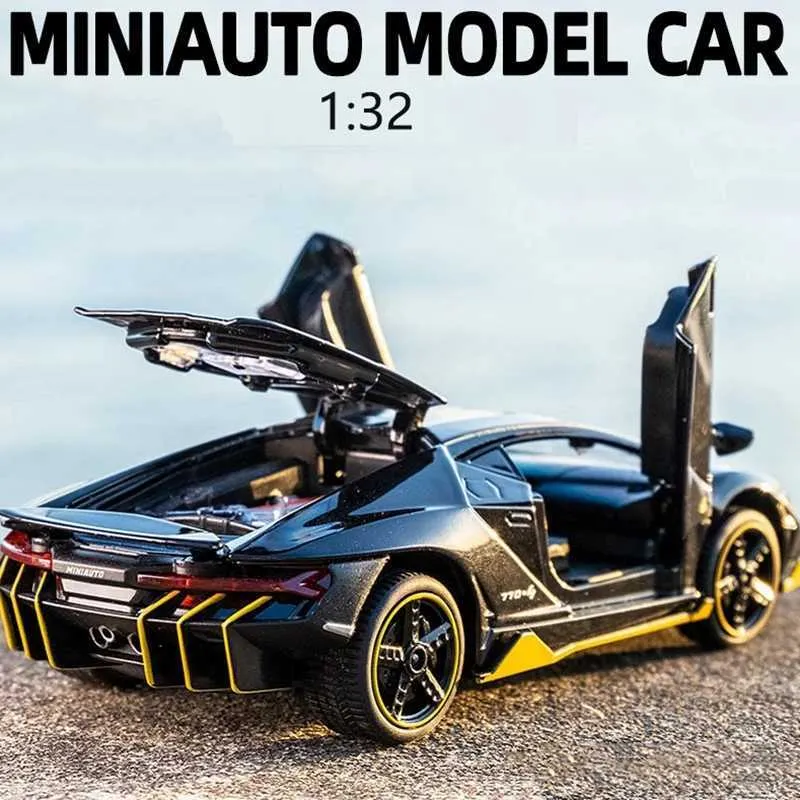 Diecast Model Cars 1:32 Scale Alloy Metal Pull Back Simulation