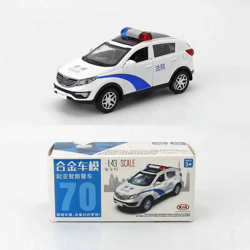 Caipo 1 39 Pull Back KIA Sportage R Police Car Diecast Metal Diecast Cars Perfect For Collectors Gifts And Decorations From Qiaomaidou04 22.87 DHgate.Com