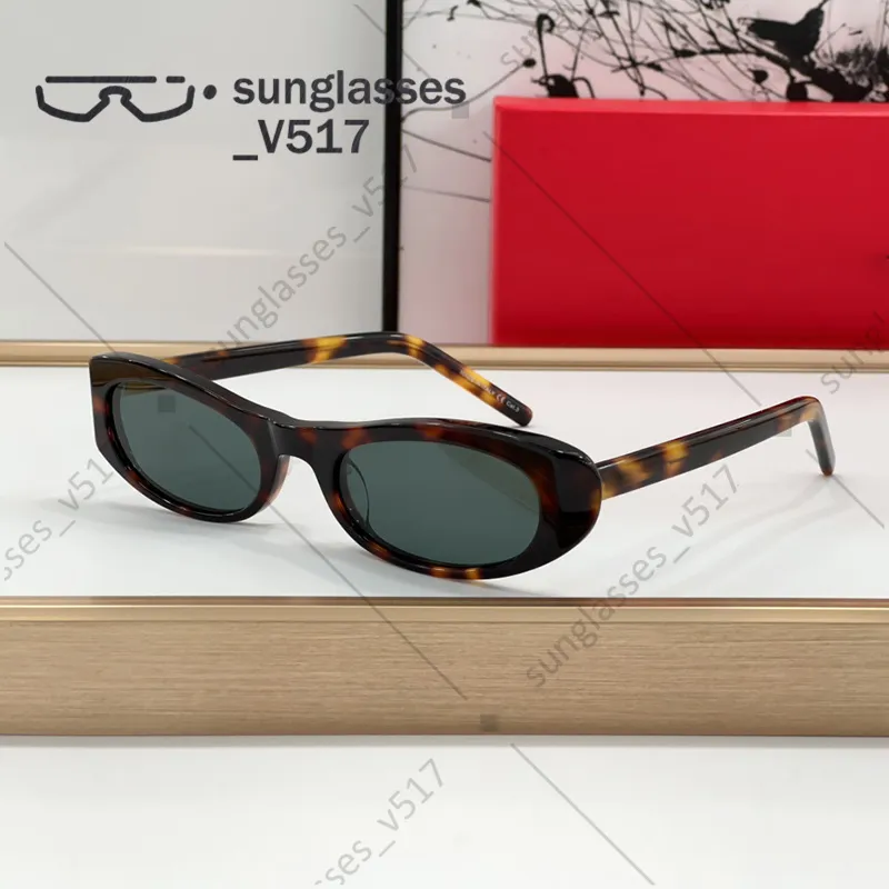 Elegant Brown Tortoise Shell Oval Sunglasses Women main image 4