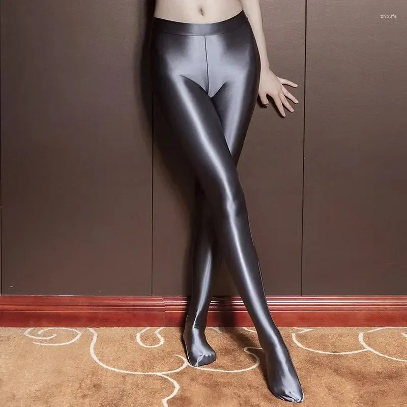 Plus Size Glossy Satin Shaping Pantyhose Oil Shiny Shiny Tights Leggings For Pole Dance Clubwear Sports And Fitness From Zhoufe 11.98 DHgate.Com