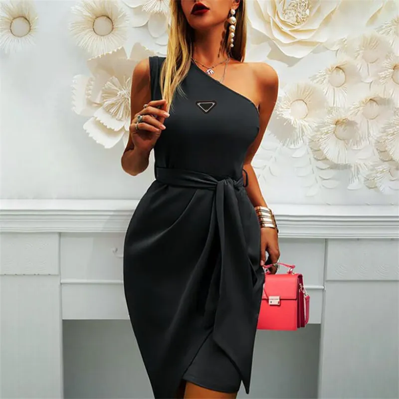 maxi black dresses for women Ruffle Maxi Dress in Black | One Shoulder Cotton Maxi Dress