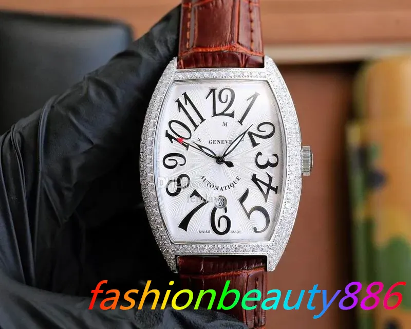 5A Frank Muller Uhrenkurvex Chronograph Selbstaufbau mechanischer Bewegungsgerichtsweiten Rabatt Designer Uhren fur Manner Frauen 24.1.21