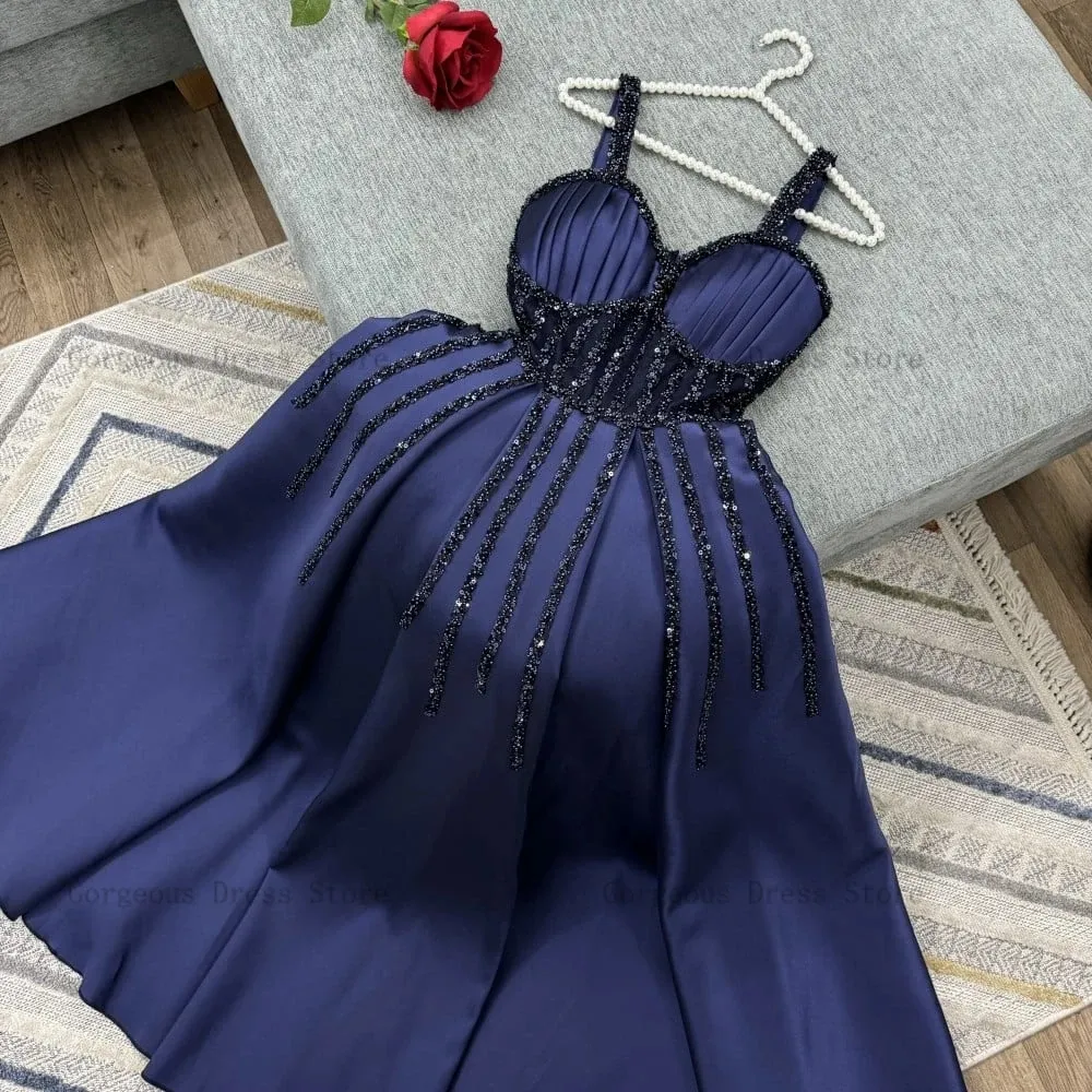 dark blue floor length prom dress Blue Gradient Tulle Long Prom Dress,Beautiful Celebrity Dress – jkprom main image 1