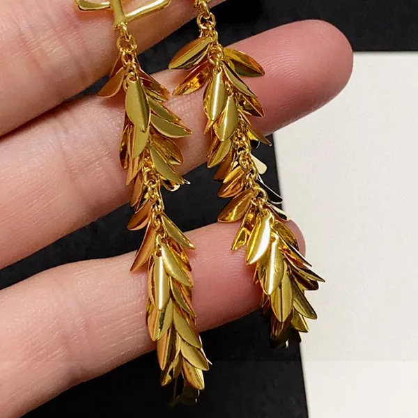 Save Big on Bulk 18k Tassel Earrings Designer Stud Earrings: Gold Plated  Tassel Earrings For Women, 18K Diamond Accent, Luxury Fashion Jewelry With 