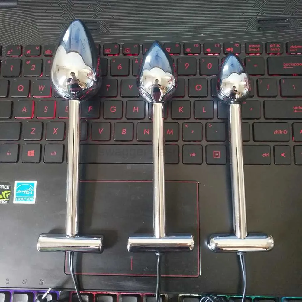 Electro Stimulation Anal Plug Bipolar Metal Butt... From Swagger_fashion1,  $7.42 | DHgate.Com
