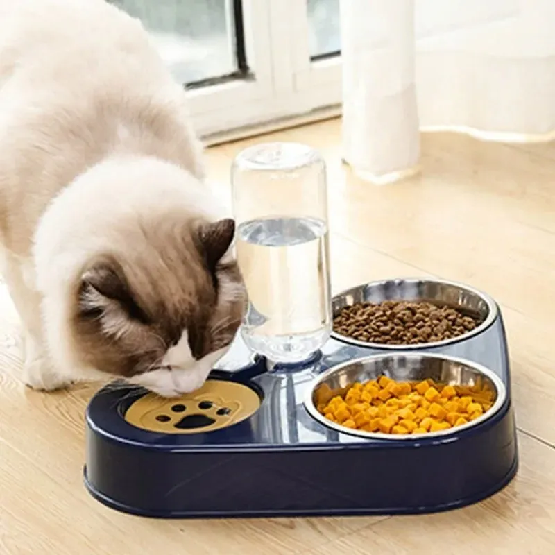 Auto feed cat bowl sales