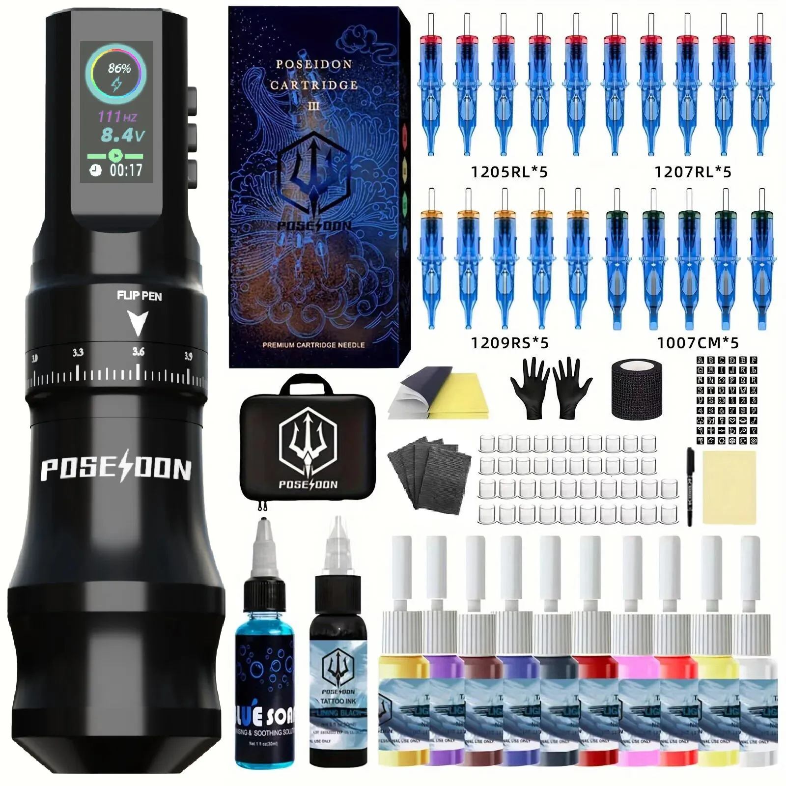 Poseidon プロ仕様のタトゥーペン Poseidon プロ仕様のタトゥーペン 【公式通販】