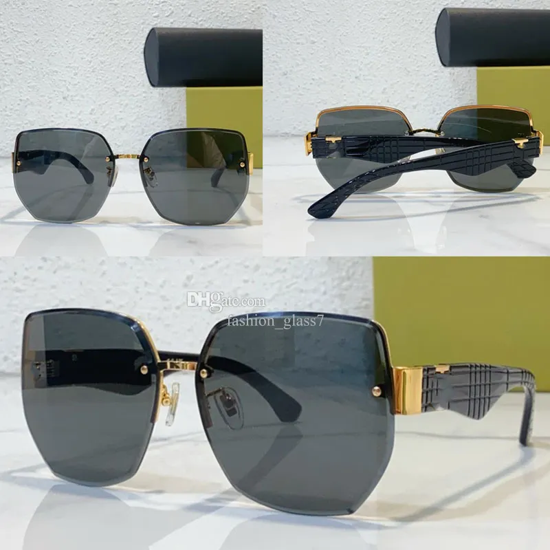 Designer Half Frame Sunglasses For Women, Chic And Modern Ladies