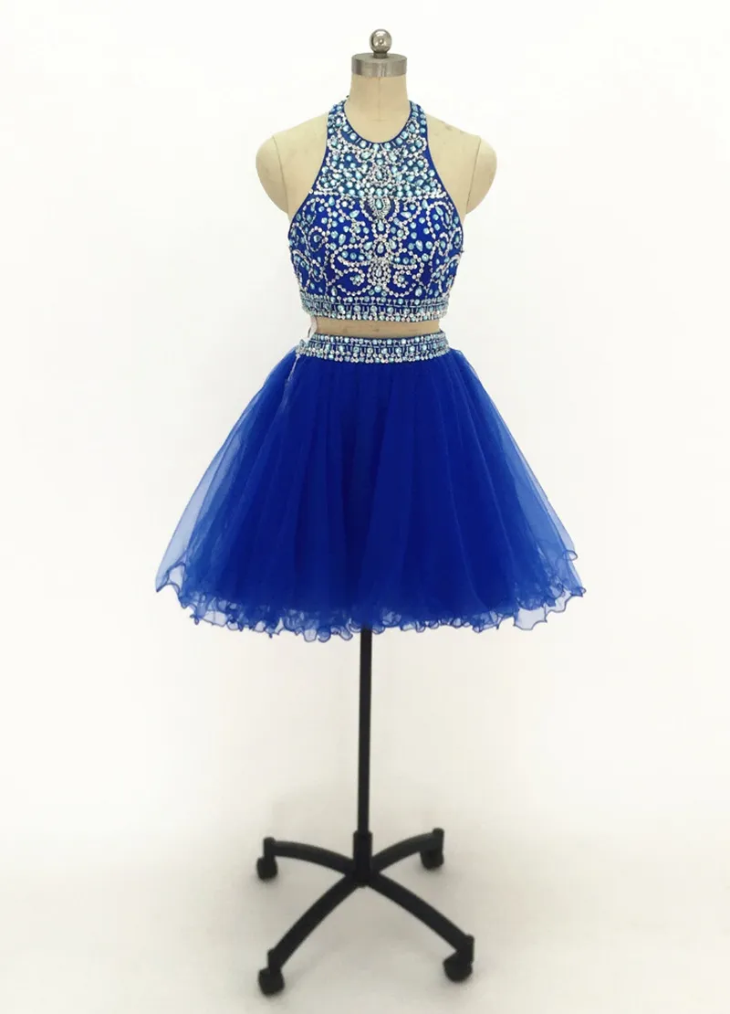 Off Shoulder Two Piece Tulle Dress with Beaded Embellishments Zipper Back Plus  Size from Dhgate Homecoming Dresses - price 69.65