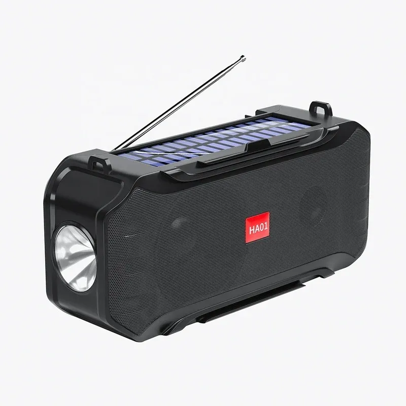 HA01 Outdoor Solar Powered Wireless Speaker Solar Charging
