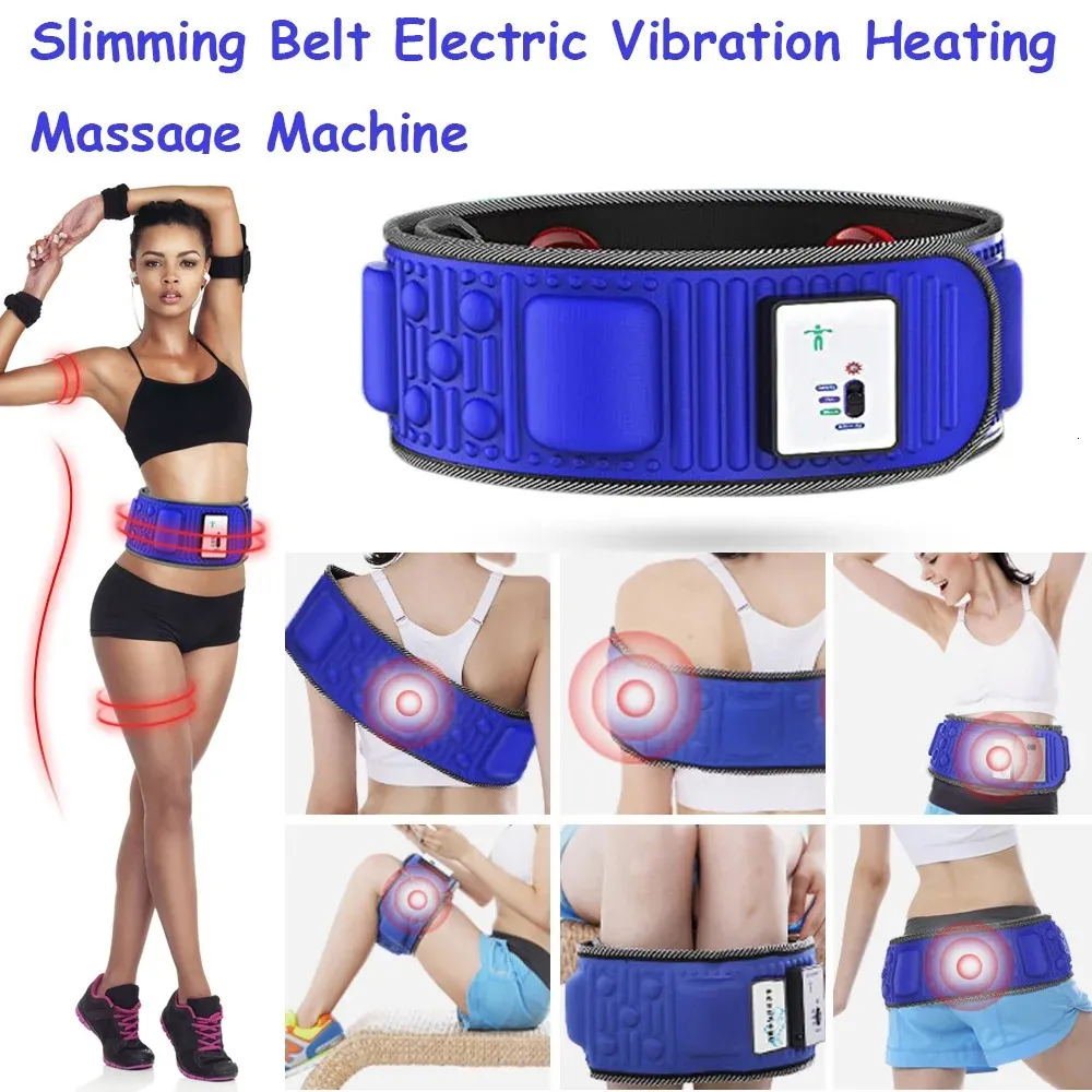vibration belt massage machine Home shaker vibration massage waist shaping machine standing leg slimming  wonder fat-burning exercise and fitness equipment