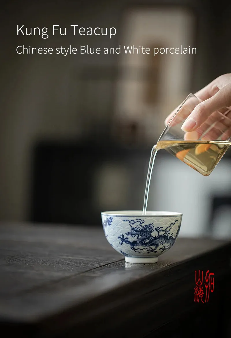 QUARKZMAN 2 Tasses à Thé En Céramique Chinoises - 150ml Gong Fu, Rouge Rose, Fait Main