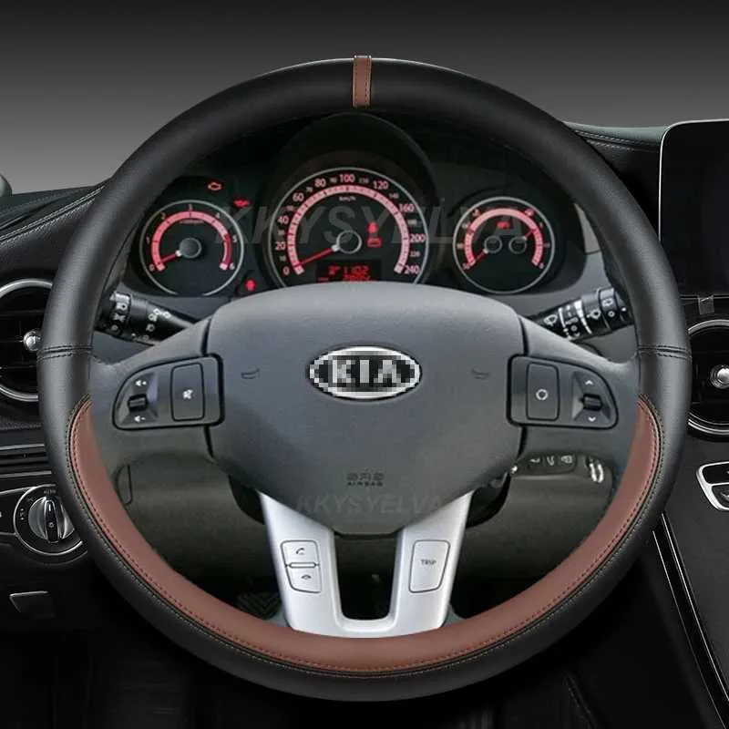 Microfiber Leather Infiniti Steering Wheel Cover For Kia Sportage 3 2011 2014 Auto Accessories From Us new hampshire 11.55 DHgate.Com