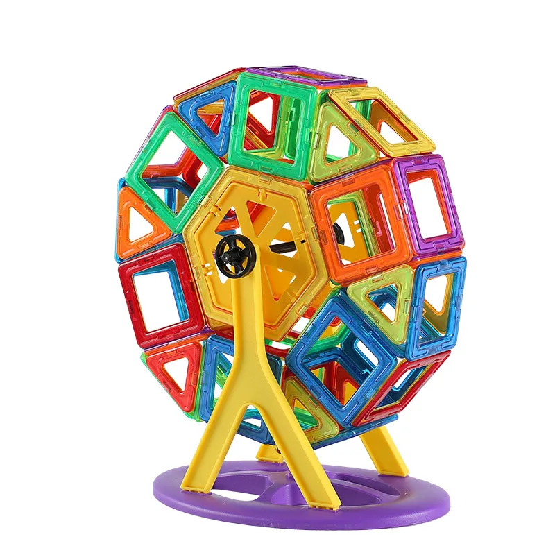 Magnetic Building Blocks Toy Set - Educational STEM Toys, Magnetic ...