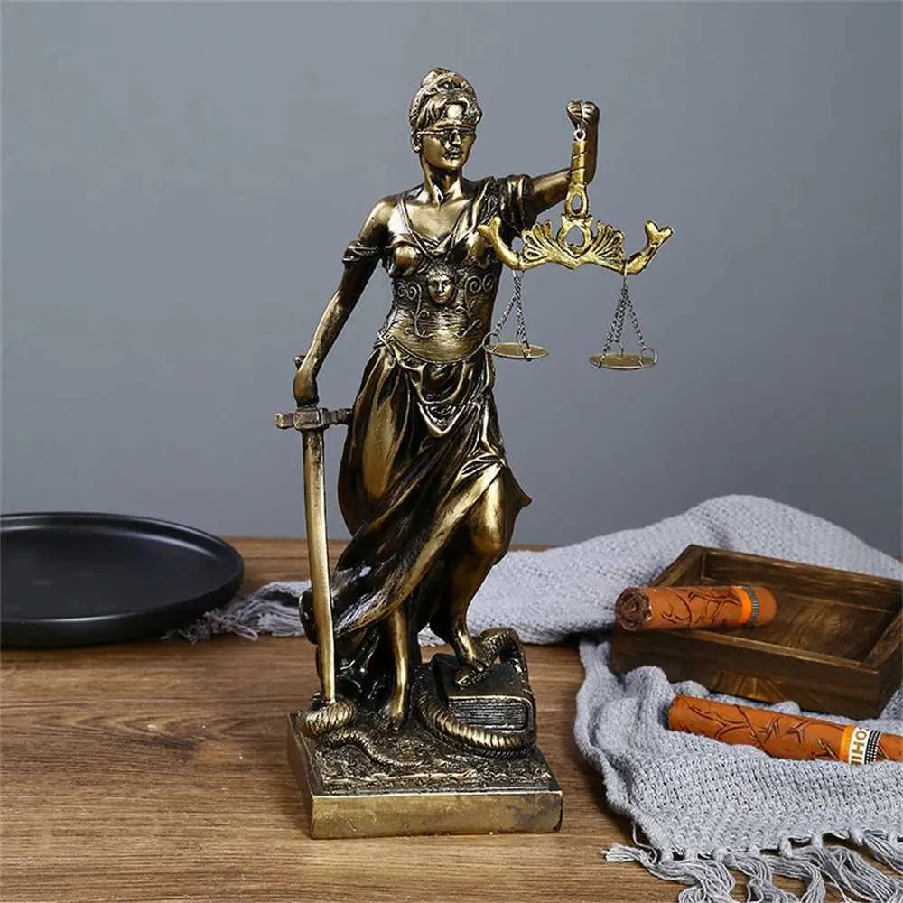 Themis Object Themis Goddess of Justice Statue - Greek Mythology Figurine, Decorative ...