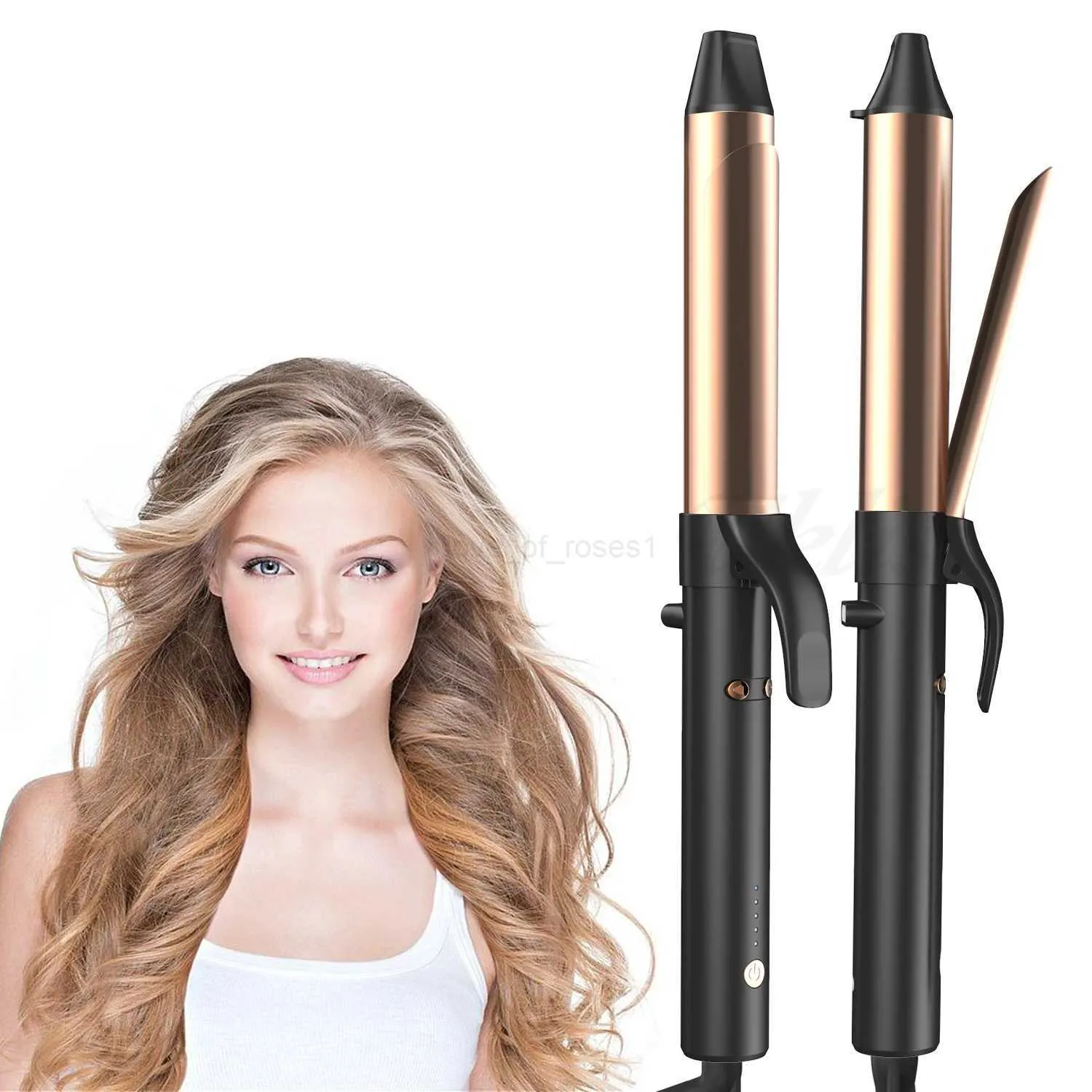 1-Inch Ceramic Curling Wand: Professional Hair Styling Tool, Dual Voltage  Shop Now!